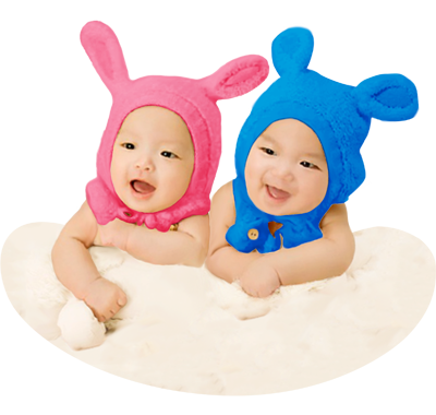 Twin Baby Boy and Girl